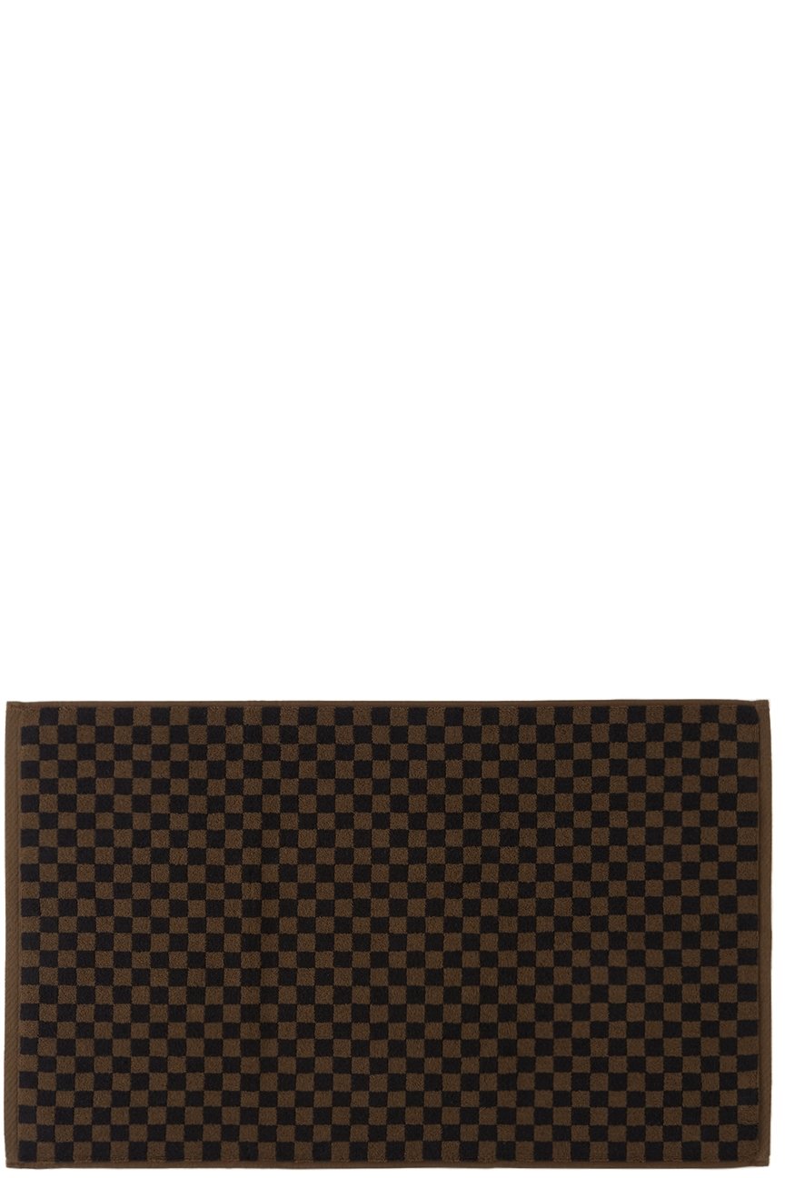 Baina - Brown & Black Beppu Bath Mat