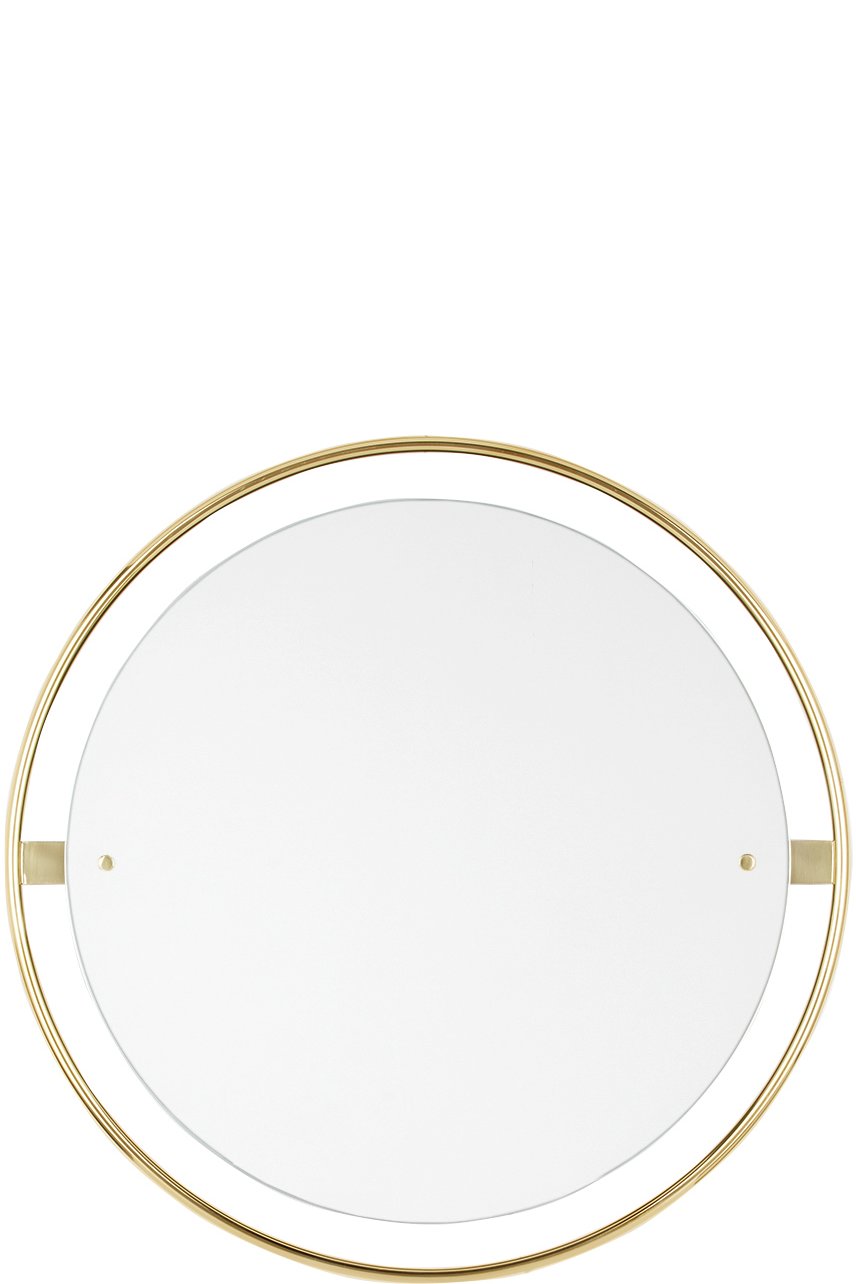 Audo Copenhagen - Polished Brass Nimbus Mirror