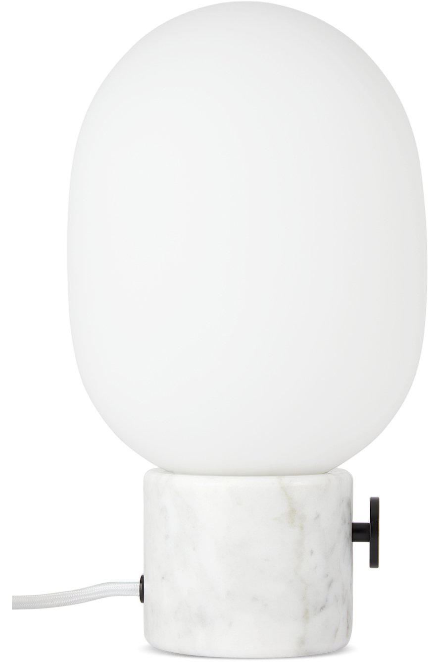 Audo Copenhagen - Lampe de table JWDA blanche en marbre