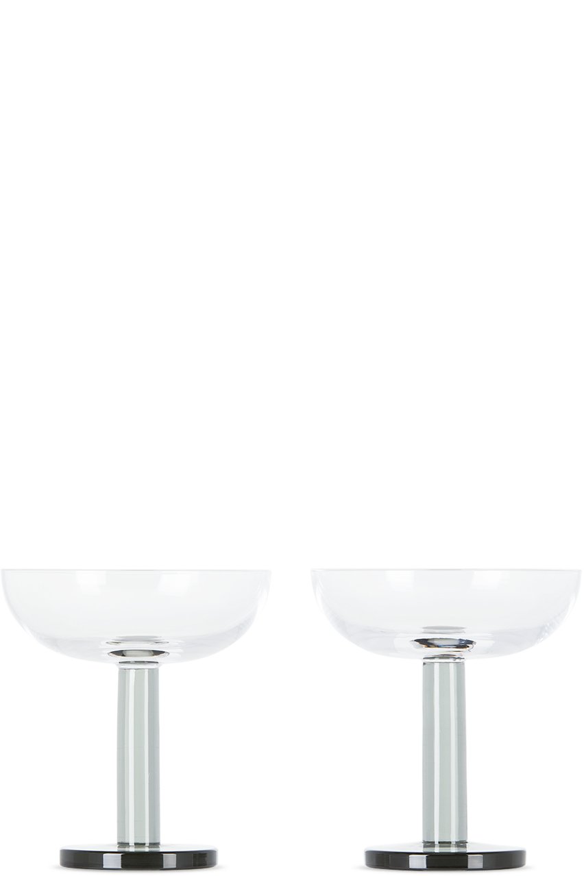 Tom Dixon - Black Puck Coupe Glasses Set