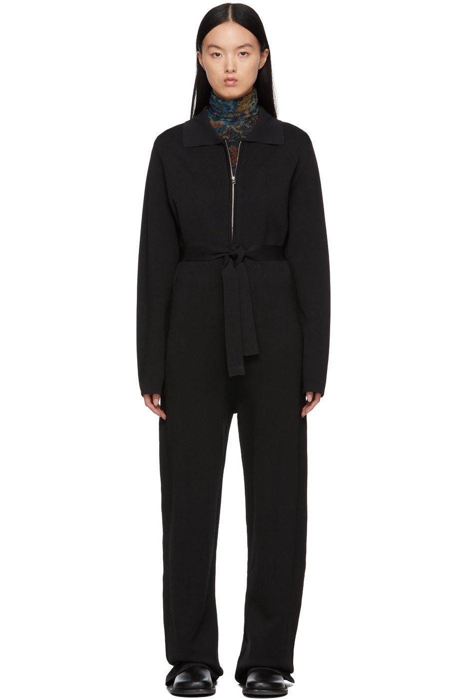 HOPE - Black Sip Jumpsuit