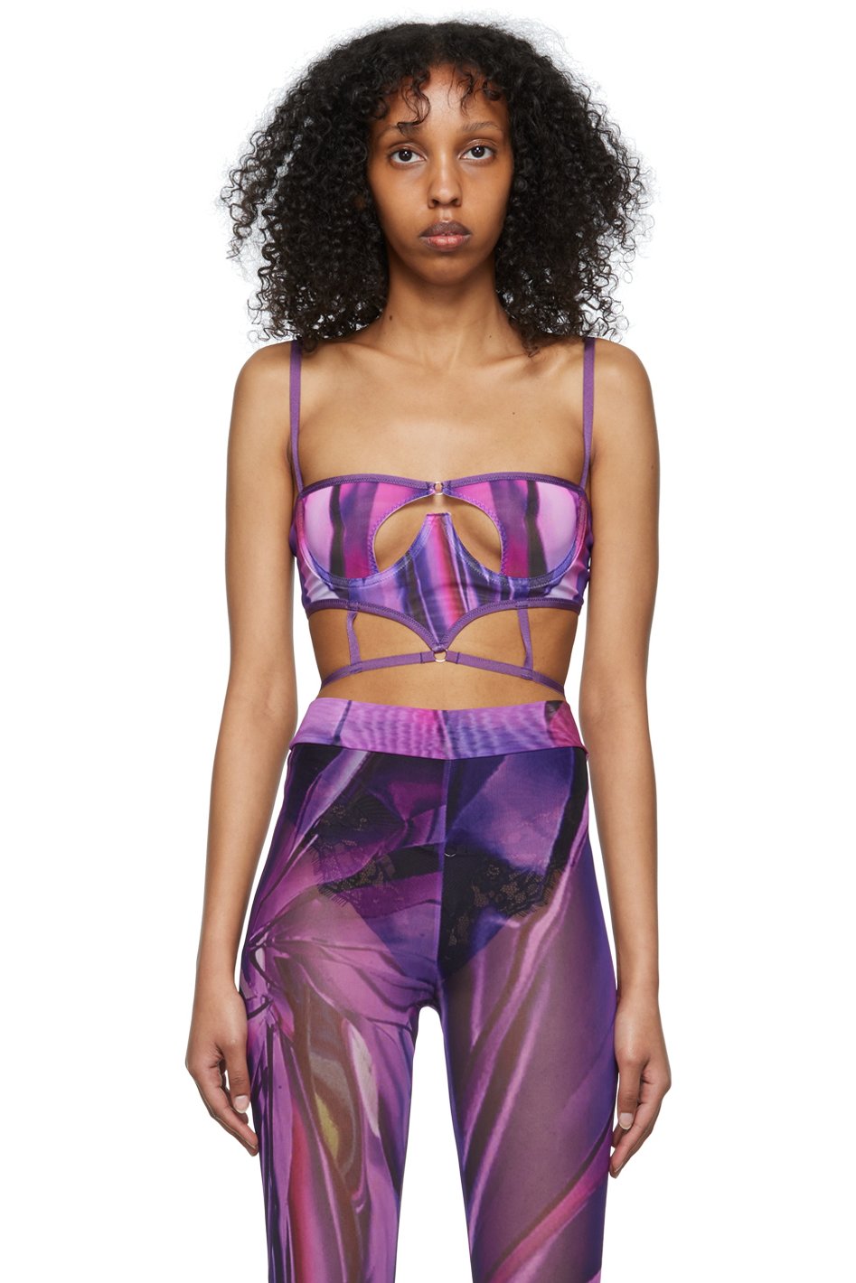 DIDU - Soutien-gorge rose en polyester