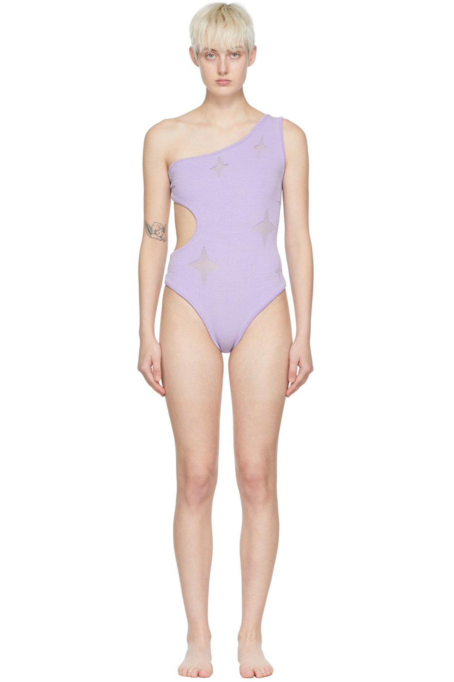 Chet Lo - Maillot de bain une pièce Twilight mauve
