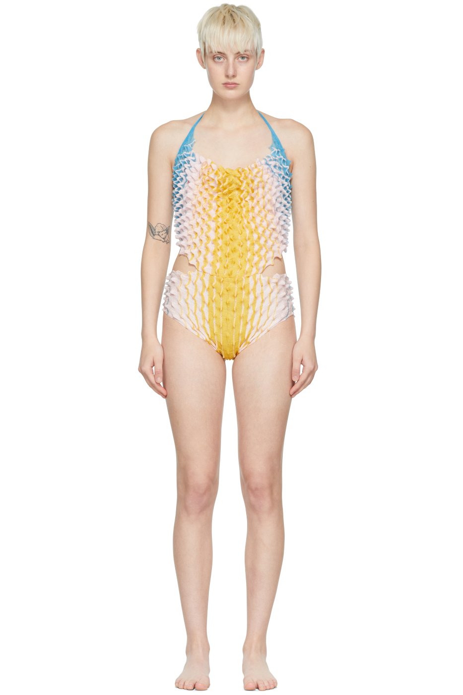 Chet Lo - Maillot de bain une pièce Sunrise multicolore