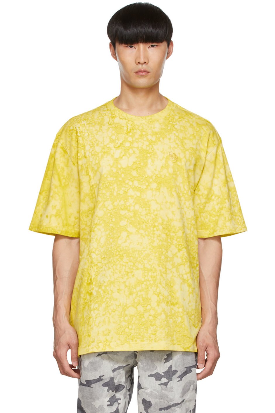 Feng Chen Wang - イエロー コットン Tシャツ