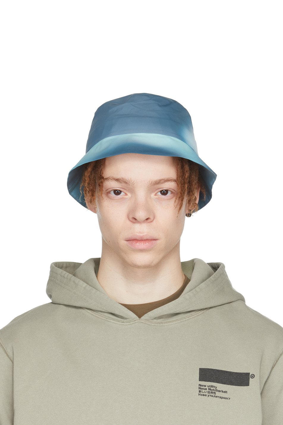 AFFXWRKS - Blue Polyester Bucket Hat