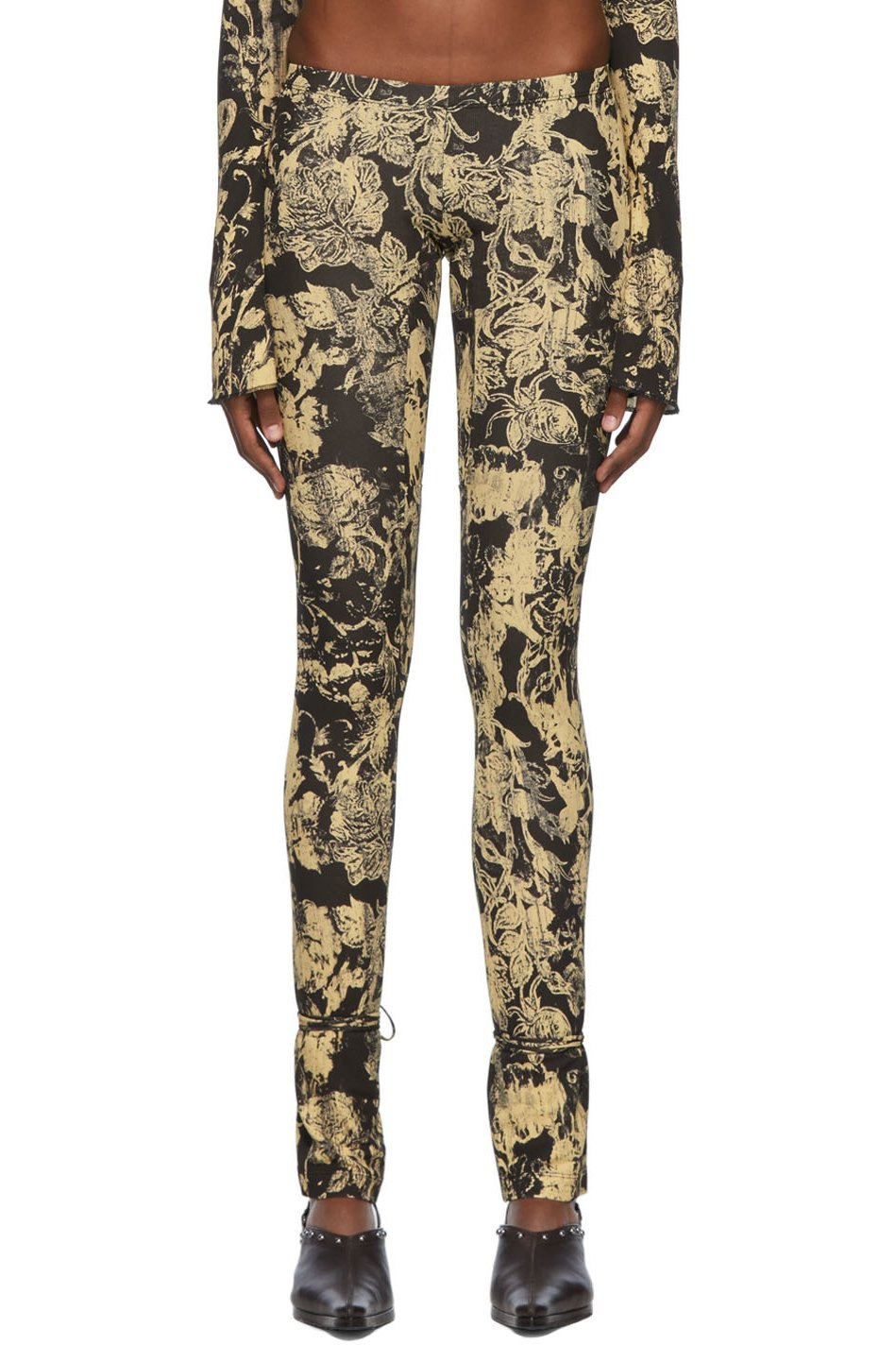 KNWLS - Pantalon Perse noir
