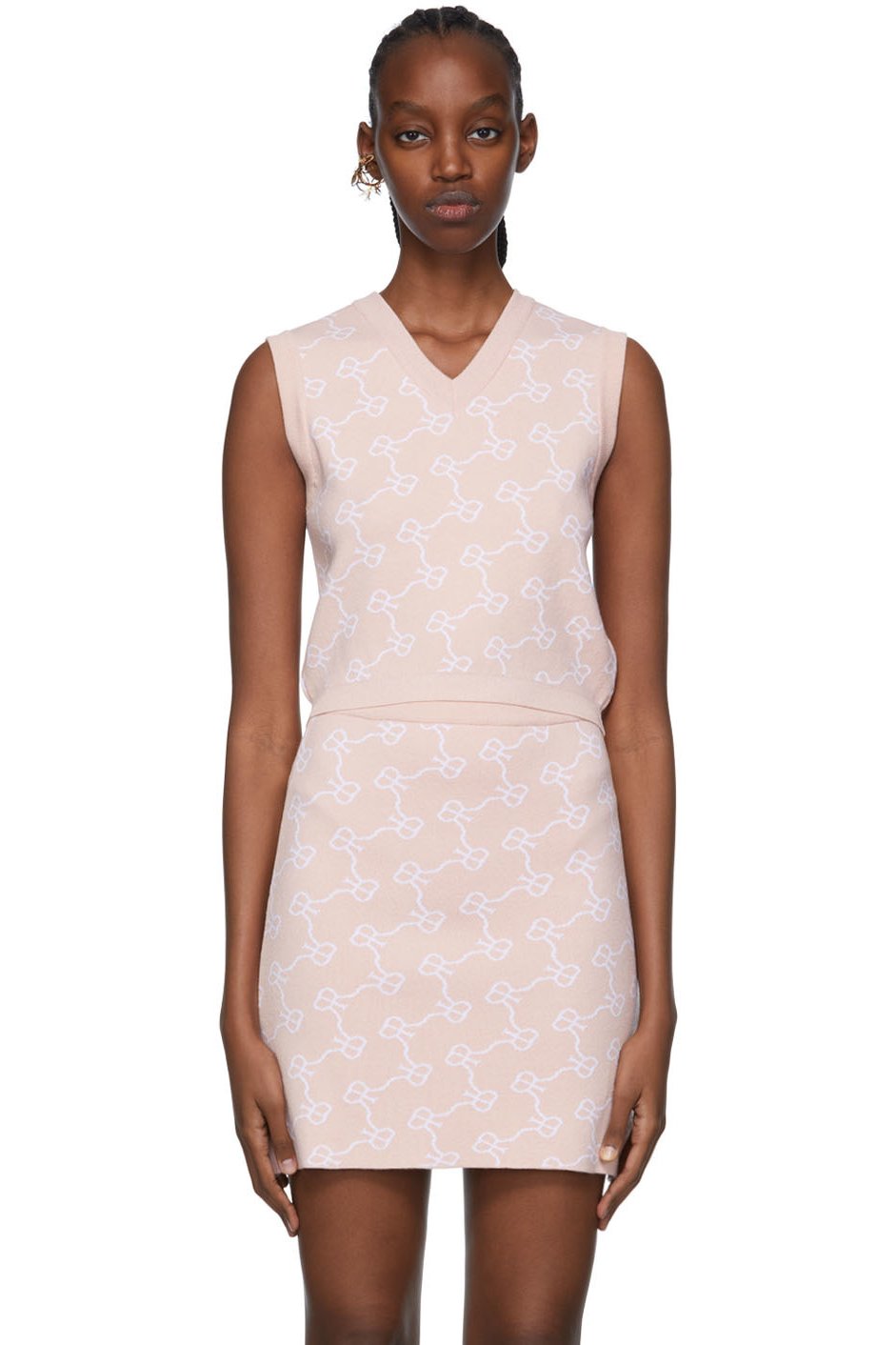Rokh - Pink Viscose Vest
