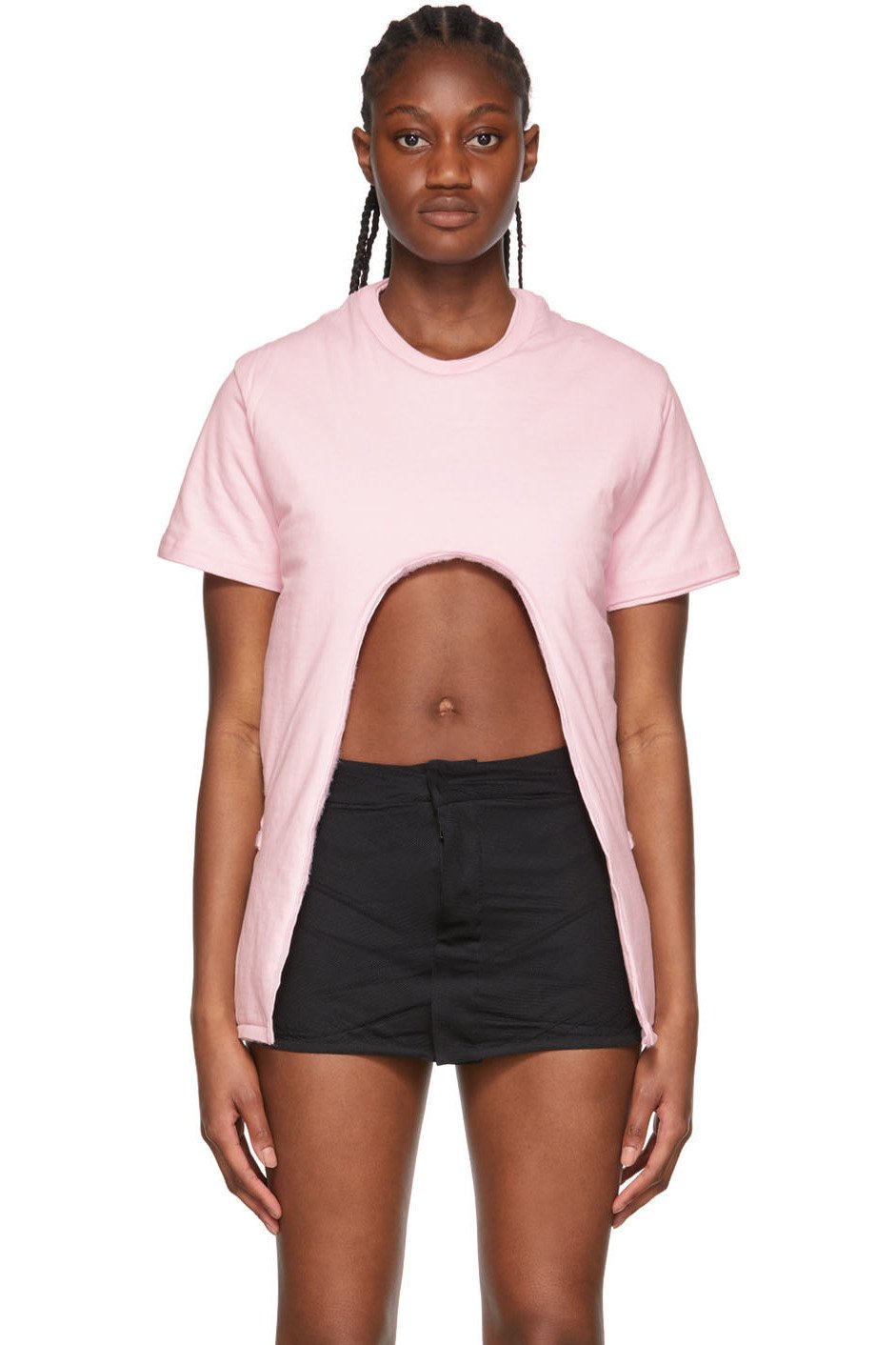 Sia Arnika - T-shirt rose en coton bio