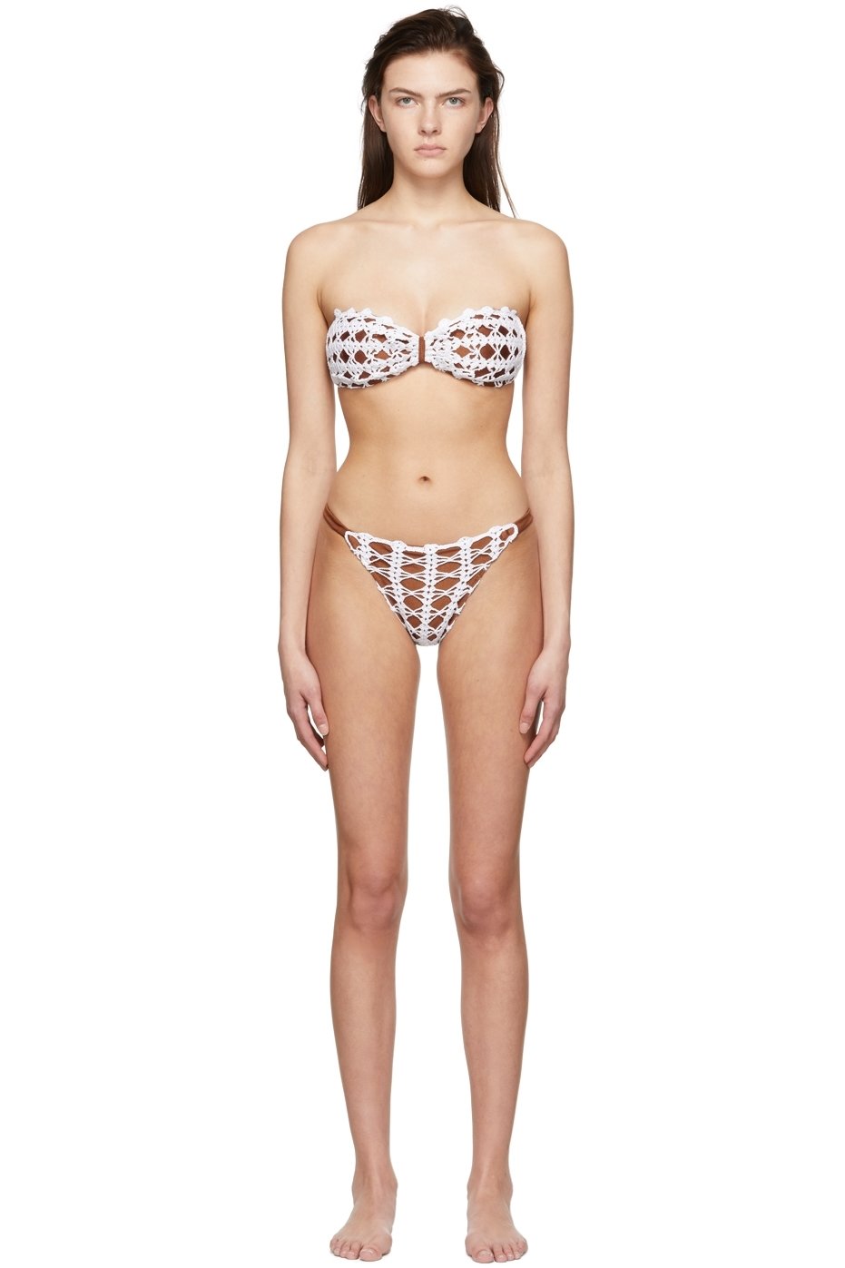 Diotima - SSENSE Exclusive Tan Nylon Bikini