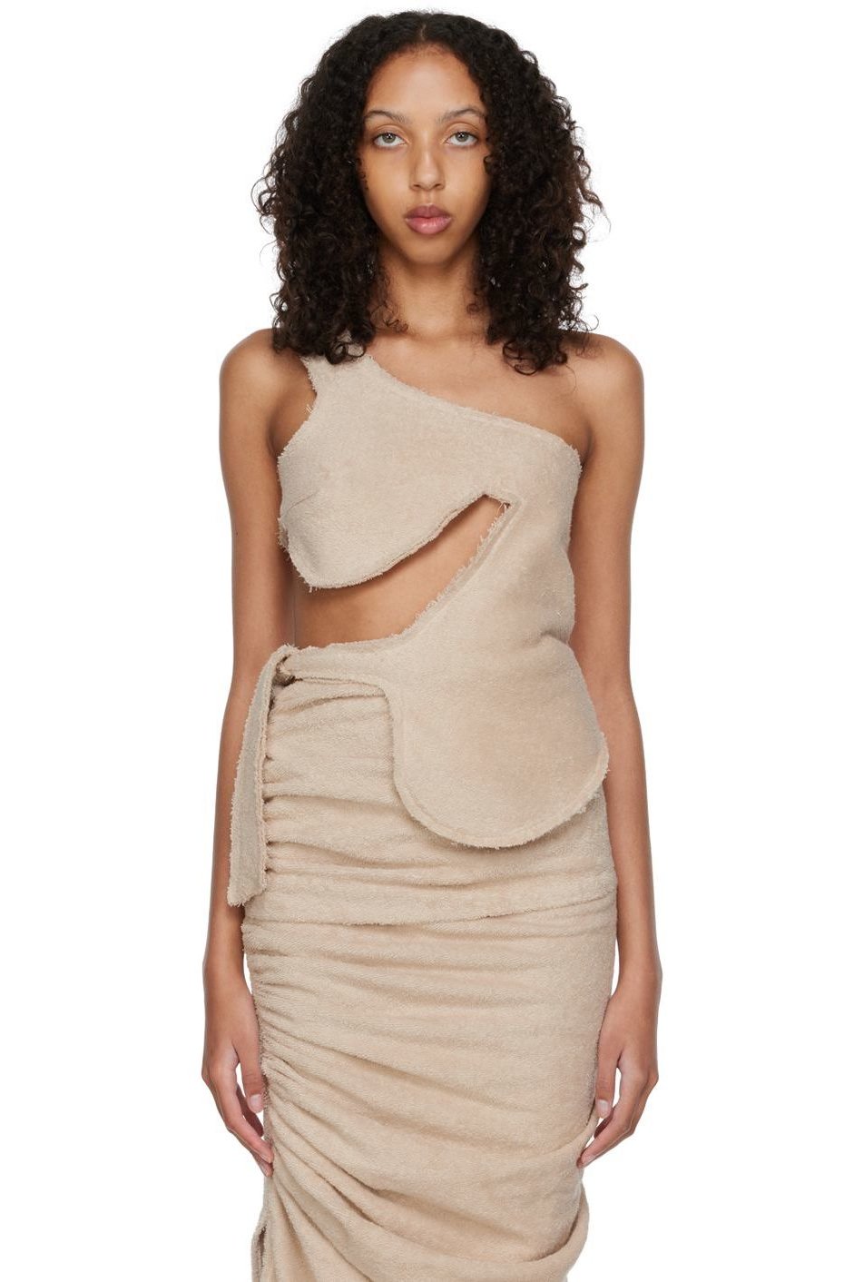 SELASI - Camisole Lake beige exclusive à SSENSE