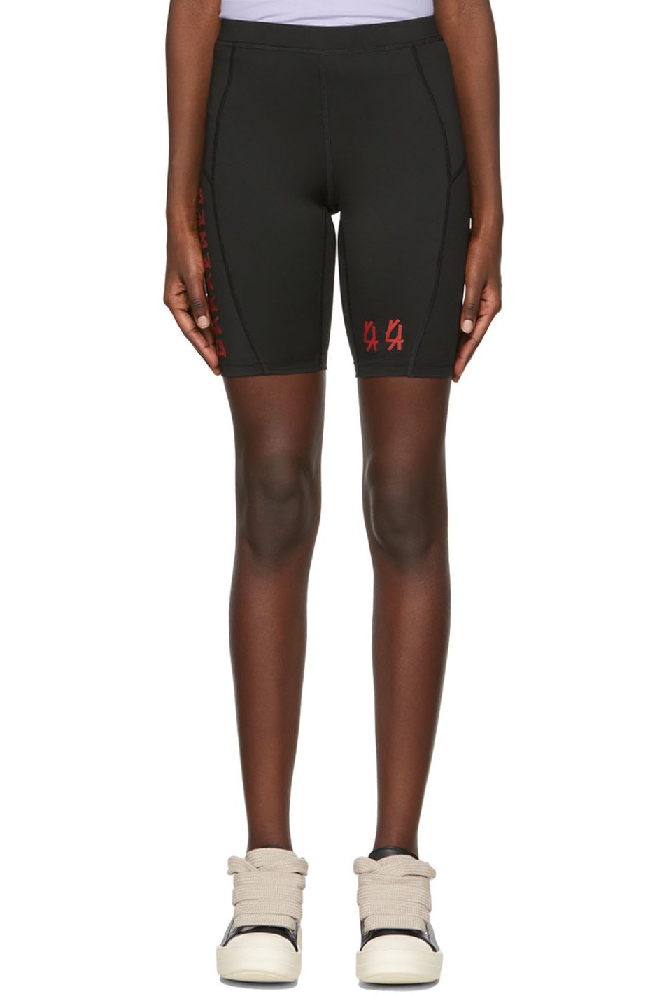 44 Label Group - Short noir en nylon