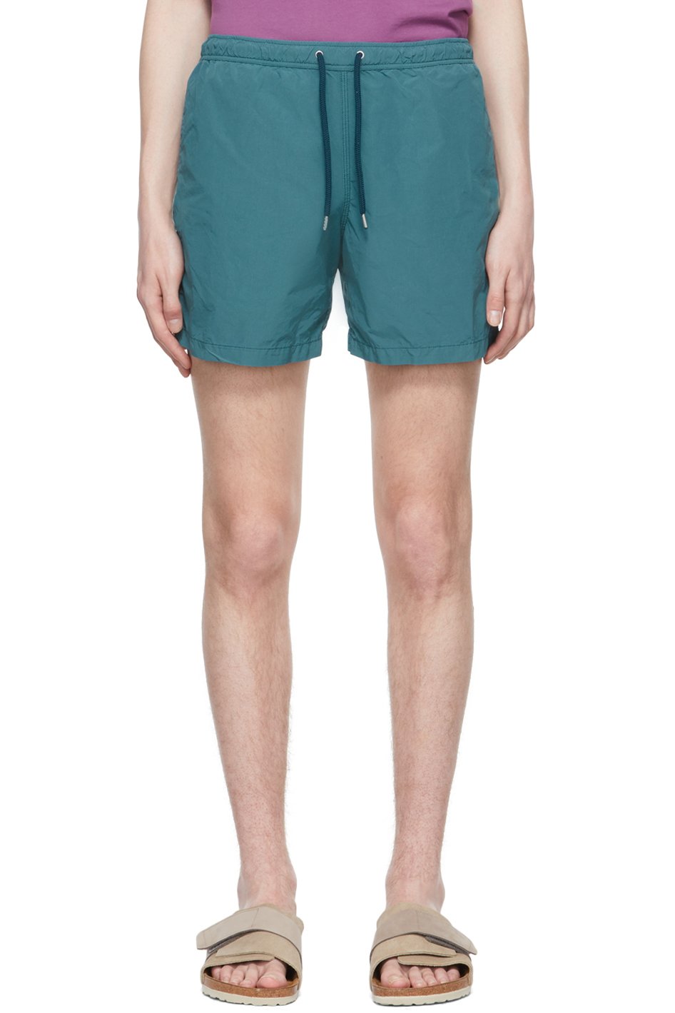 ASPESI - Blue Polyester Swim Shorts