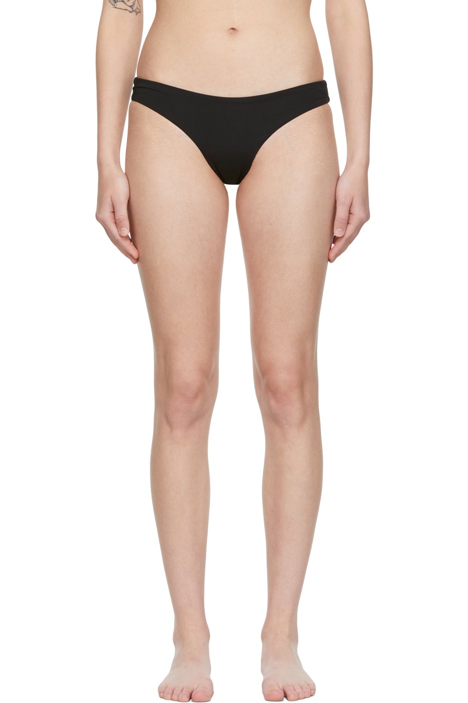 ASCENO - Culotte de bikini Naples noire