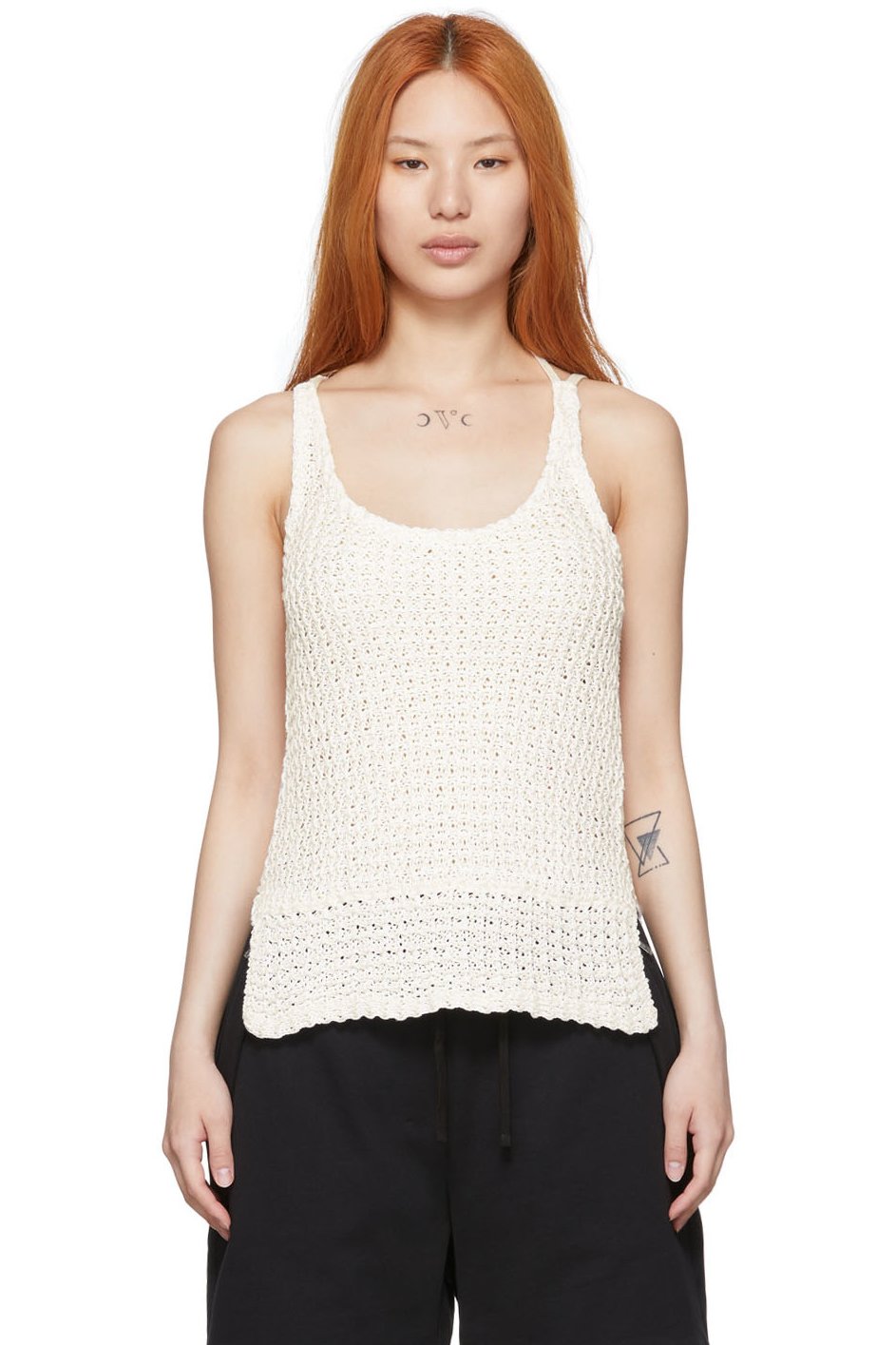 3.1 Phillip Lim - Débardeur blanc en coton