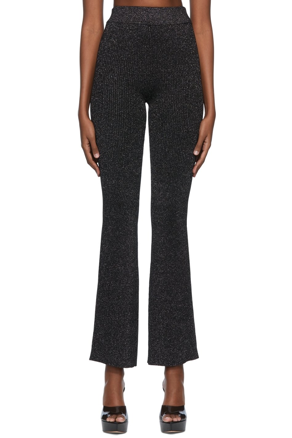 GCDS - Pantalon de survêtement noir en viscose