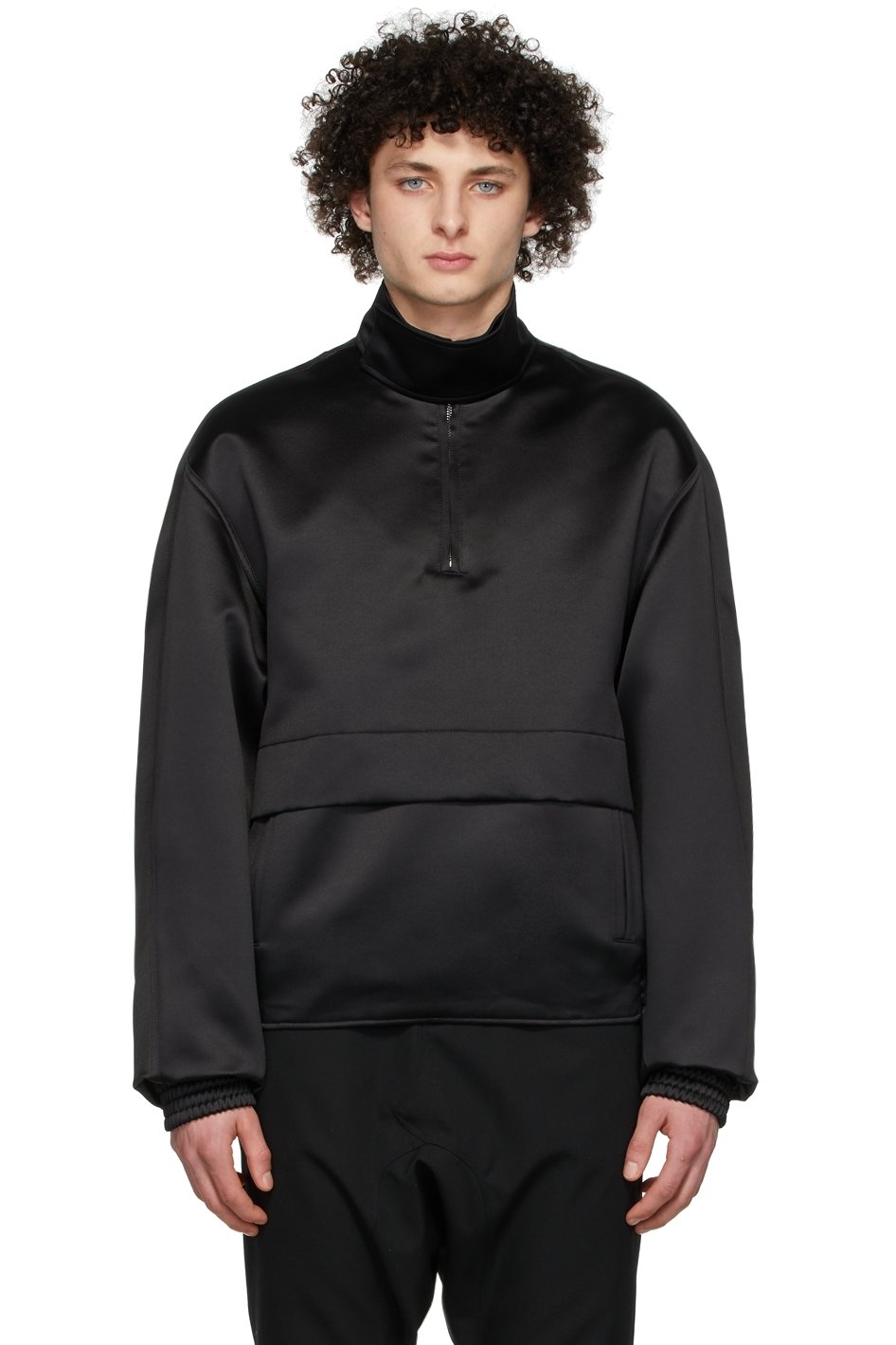 We11done - Blouson noir en polyester