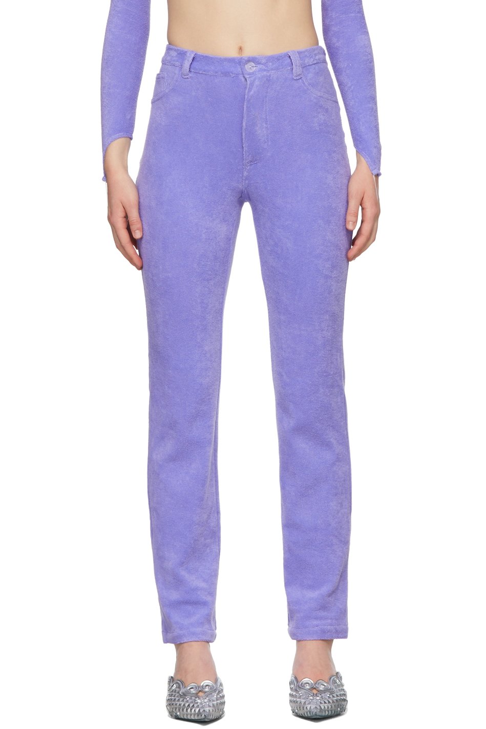 Maisie Wilen - Pantalon Mokumentary mauve