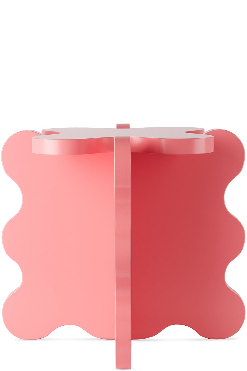 Gustaf Westman Objects - SSENSE Exclusive Pink Mini Curvy Table