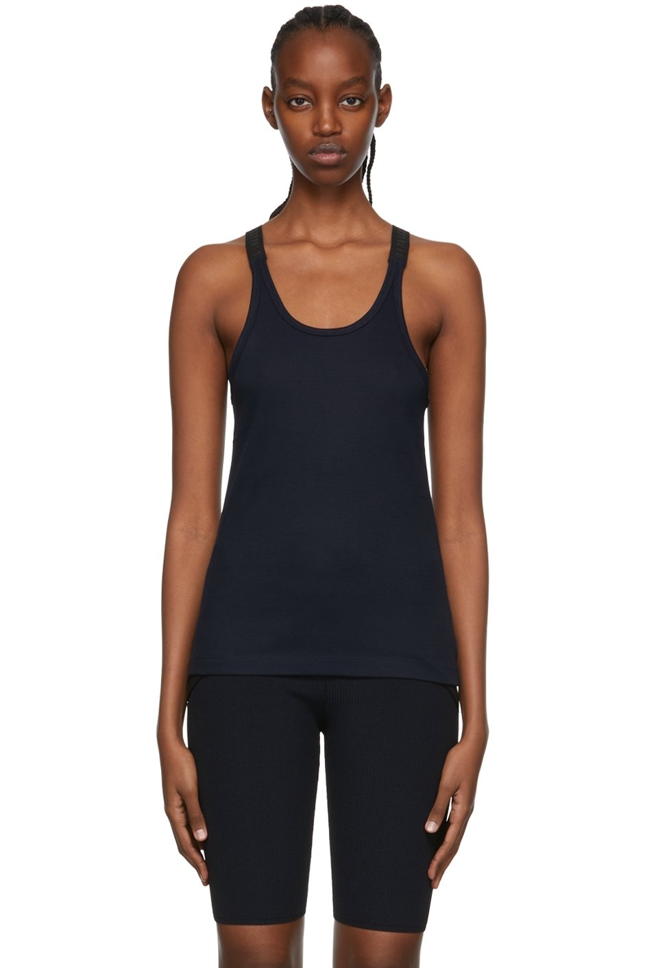 Dion Lee - Débardeur bleu marine exclusif à SSENSE