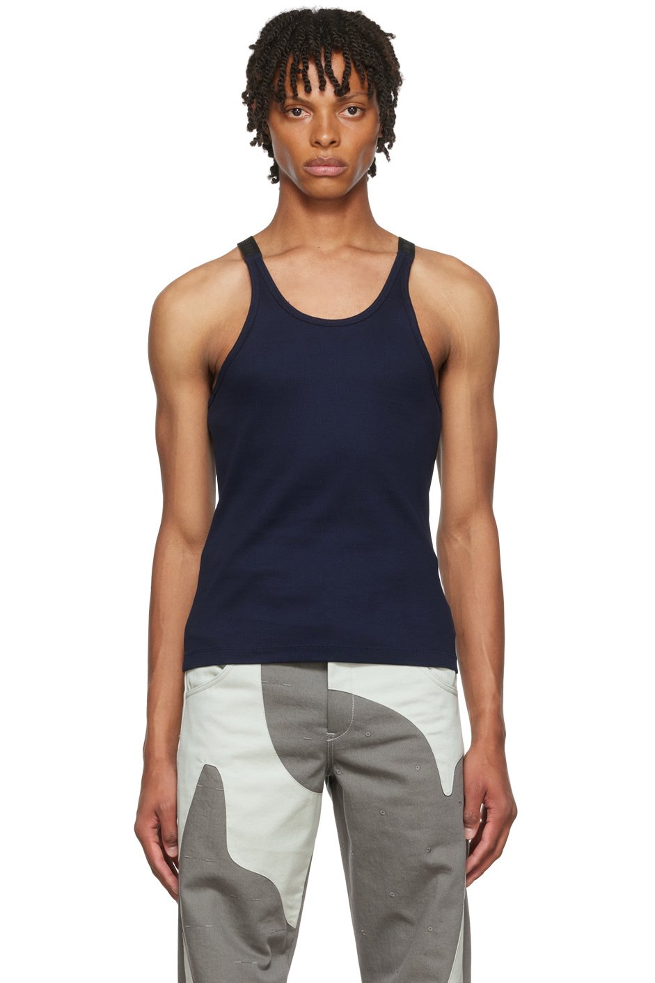 Dion Lee - Débardeur noir exclusif à SSENSE