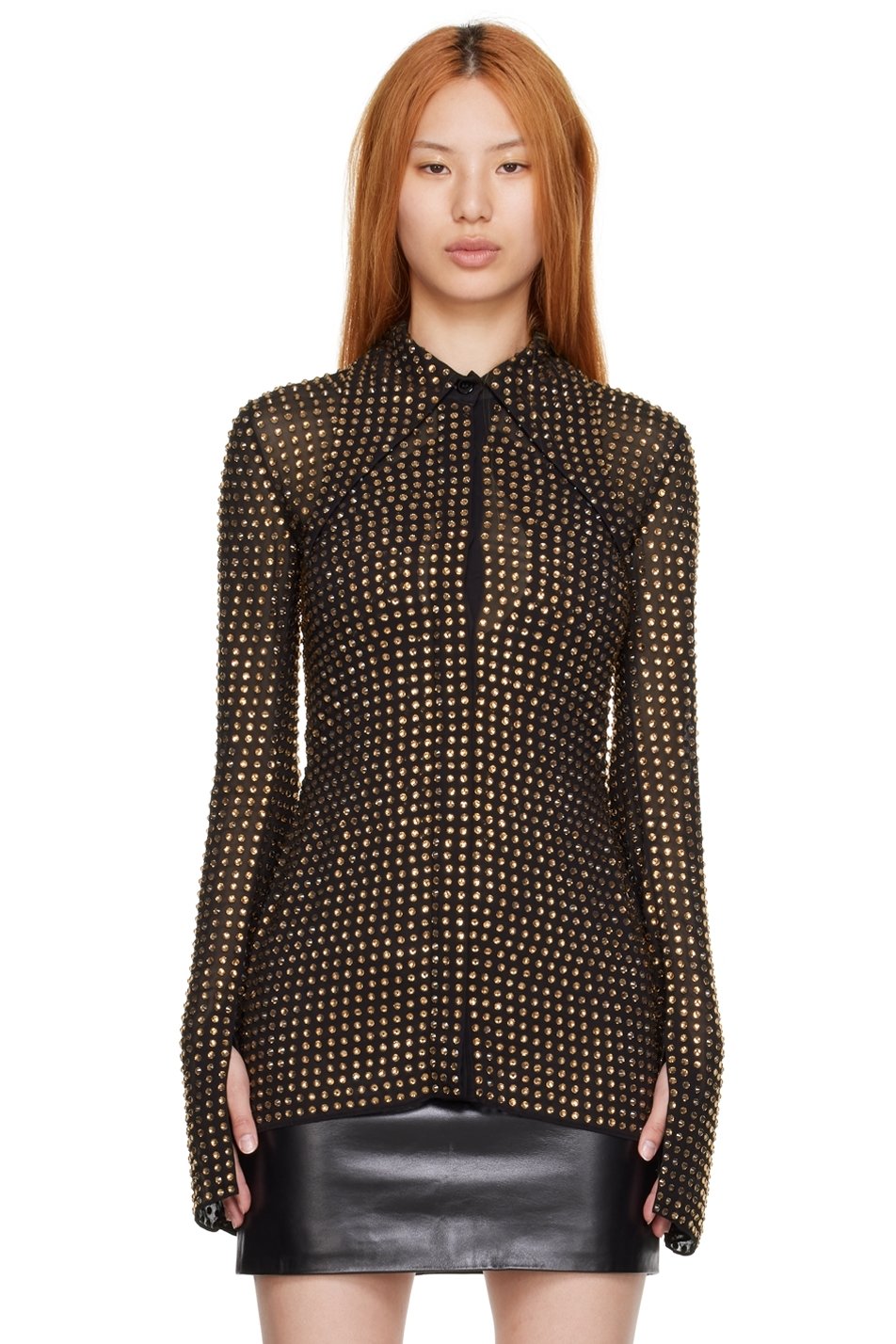16Arlington - Chemise Opala noire