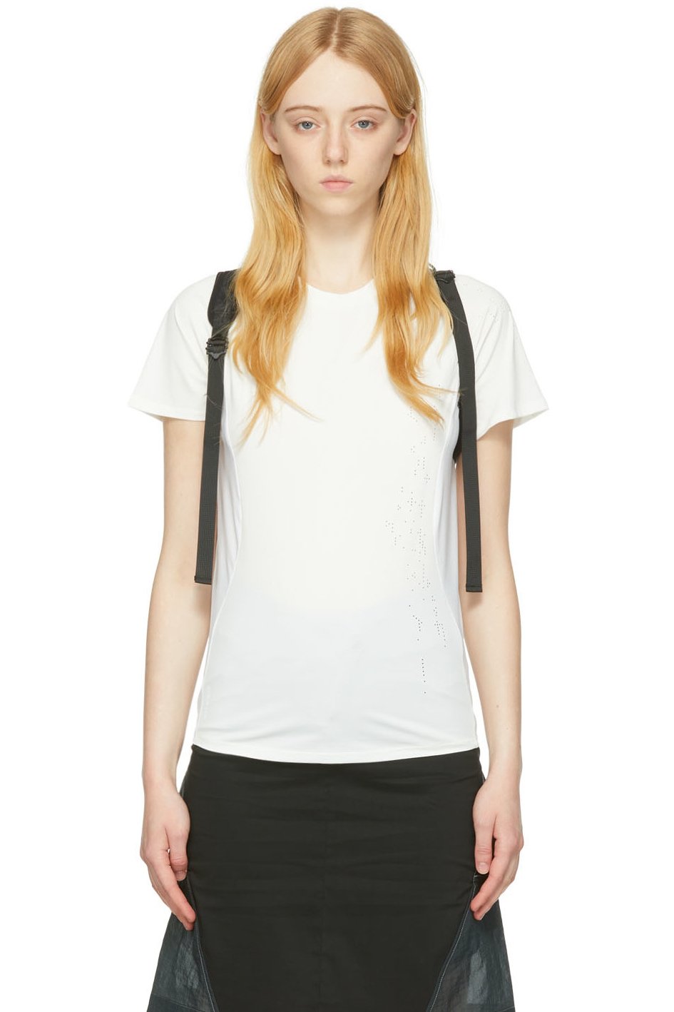 HYEIN SEO - T-shirt blanc en polyester