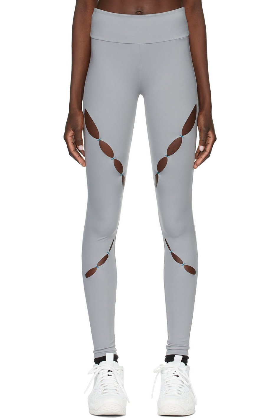 Rui - SSENSE Exclusive Grey Cut-Out Sport Leggings