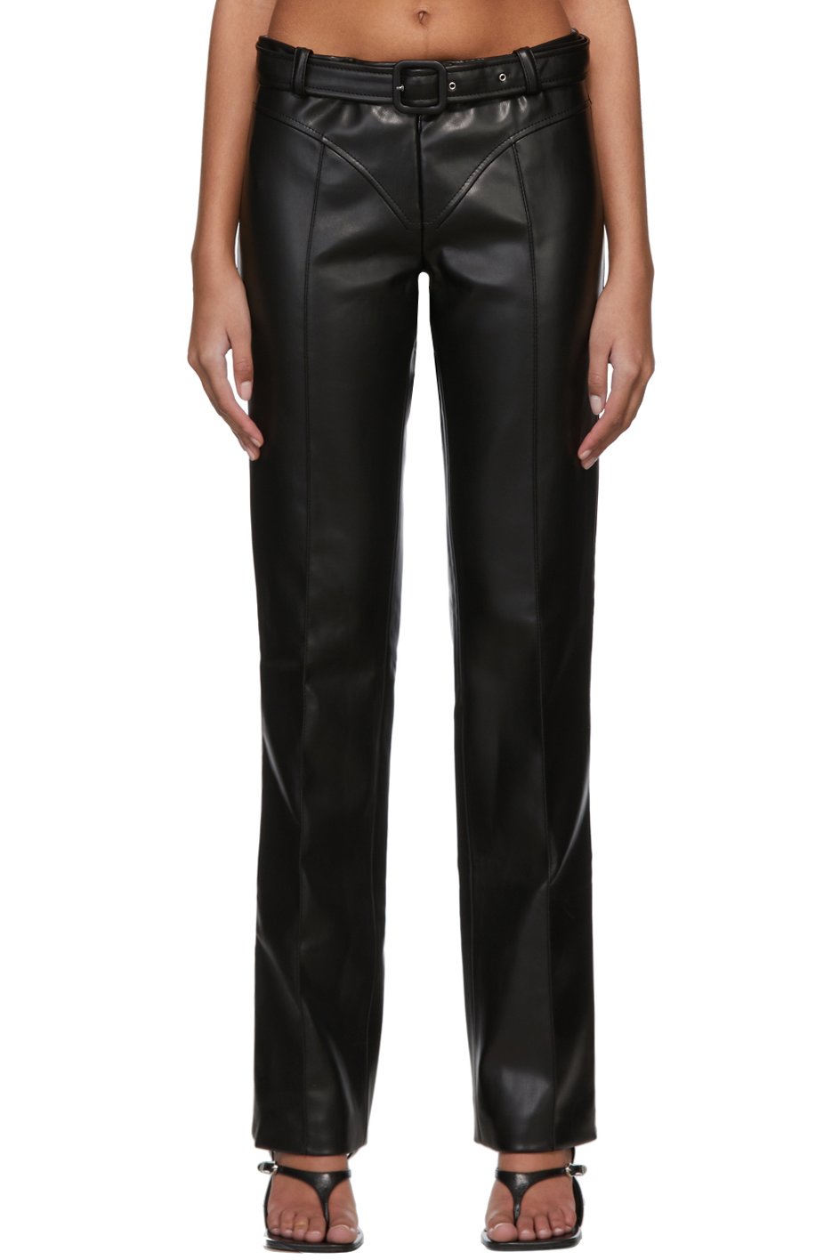 Lado Bokuchava - Pantalon Iggy noir exclusif à SSENSE