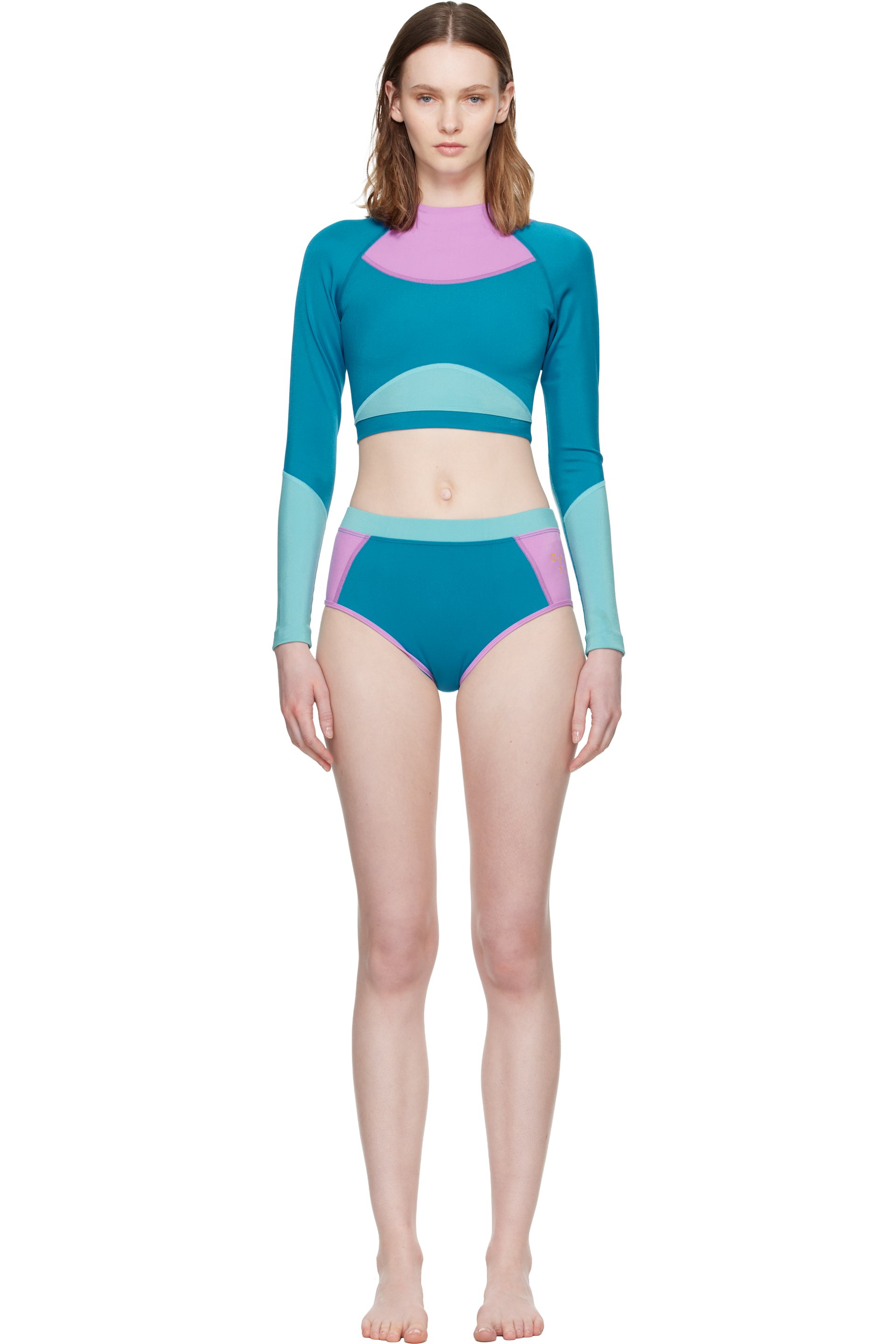 OTTI - Blue Nylon Swim Set