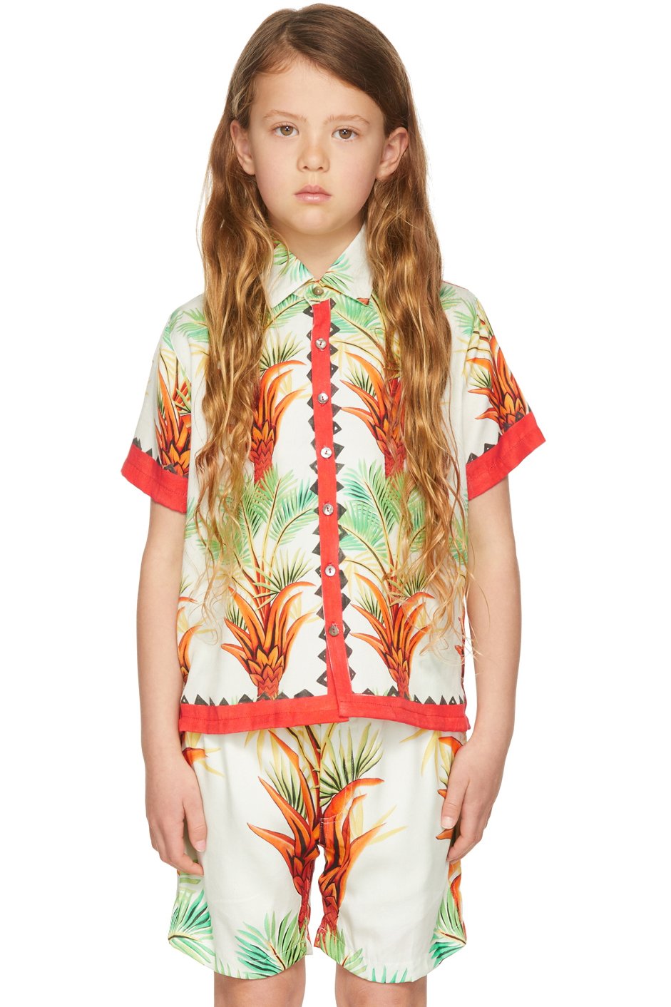 Endless Joy - SSENSE Exclusive Kids Date Palm Short Sleeve Shirt
