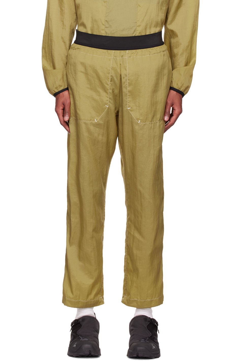 RANRA - Yellow Nylon Trousers