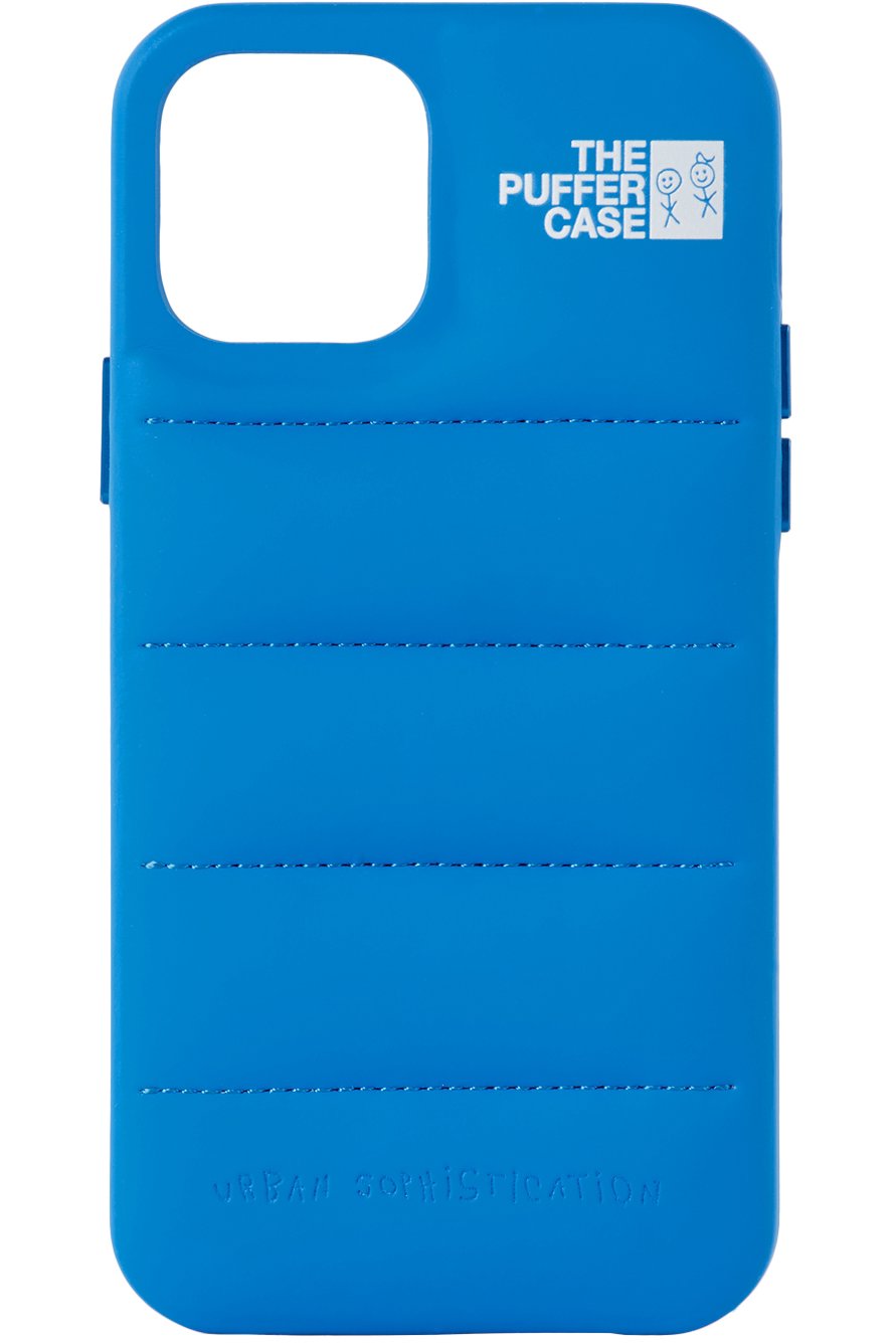Urban Sophistication - Blue 'The Puffer' iPhone 12/12 Pro Case