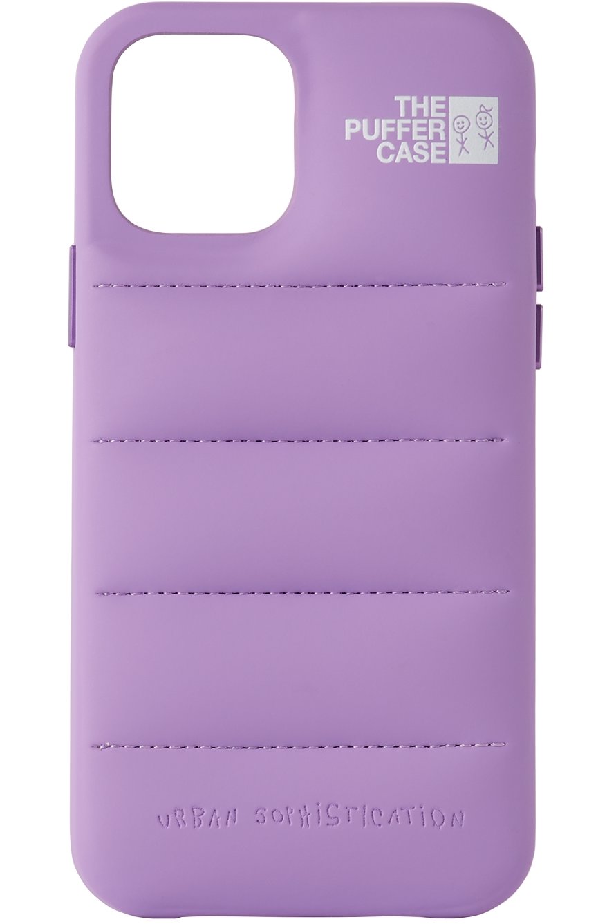Urban Sophistication - Purple 'The Puffer' iPhone 12/12 Pro Case