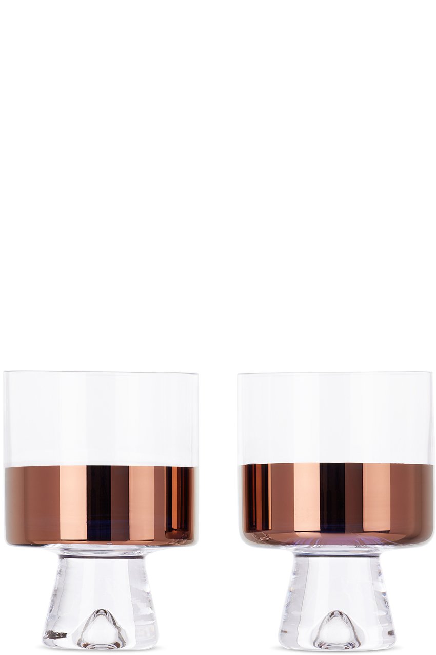 Tom Dixon - Copper Tank Low Ball Glass Set