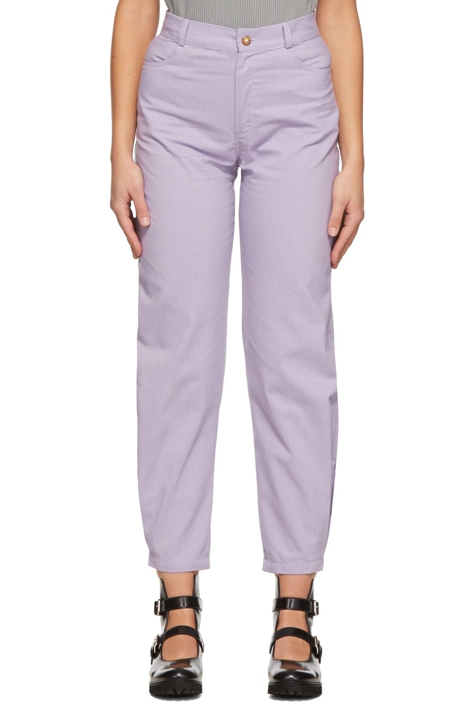 Kika Vargas - Pantalon Ella mauve