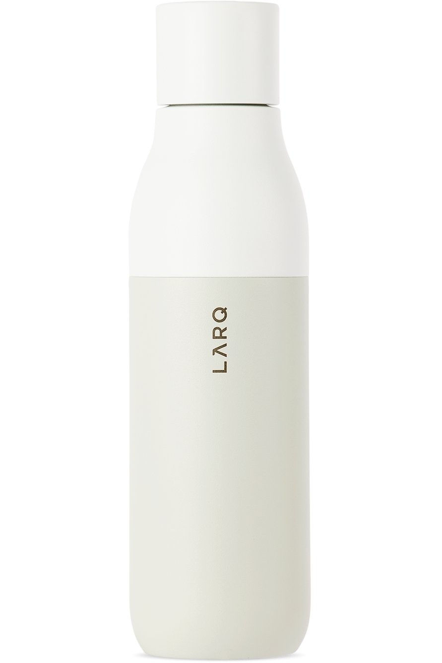 LARQ - White & Taupe Self-Cleaning Filtered Water Bottle