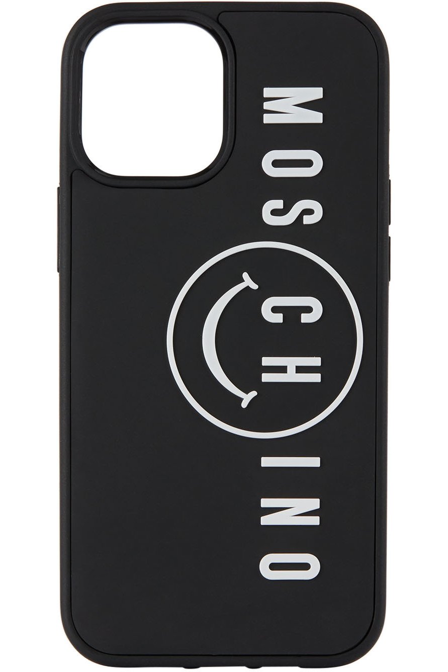 Moschino - Black Logo iPhone 12 Pro Max Case