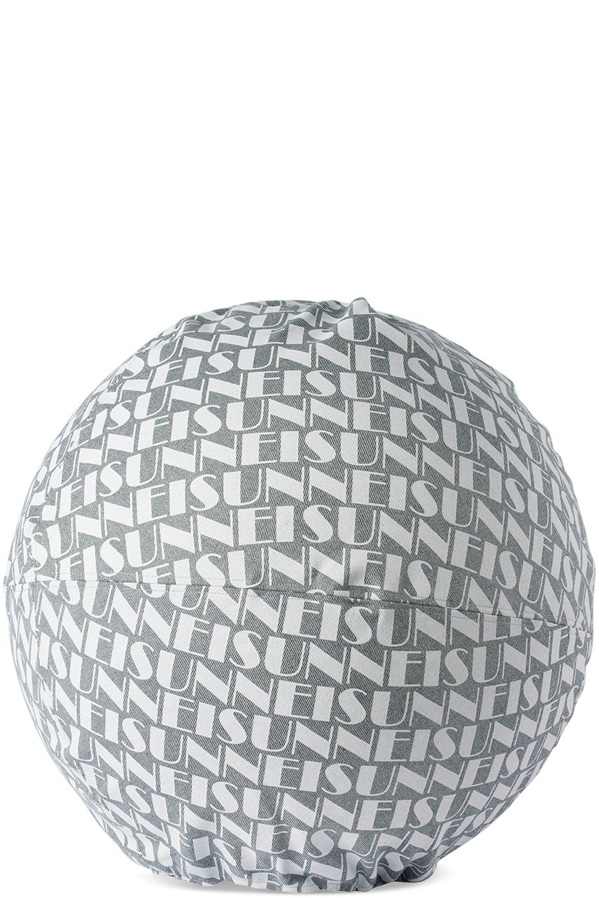 SUNNEI - SSENSE Exclusive Gray & White Almost Swiss Ball