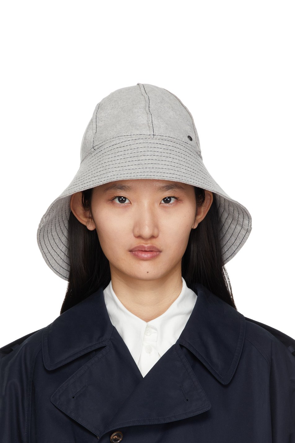 Maison Michel - Chapeau Julianne gris
