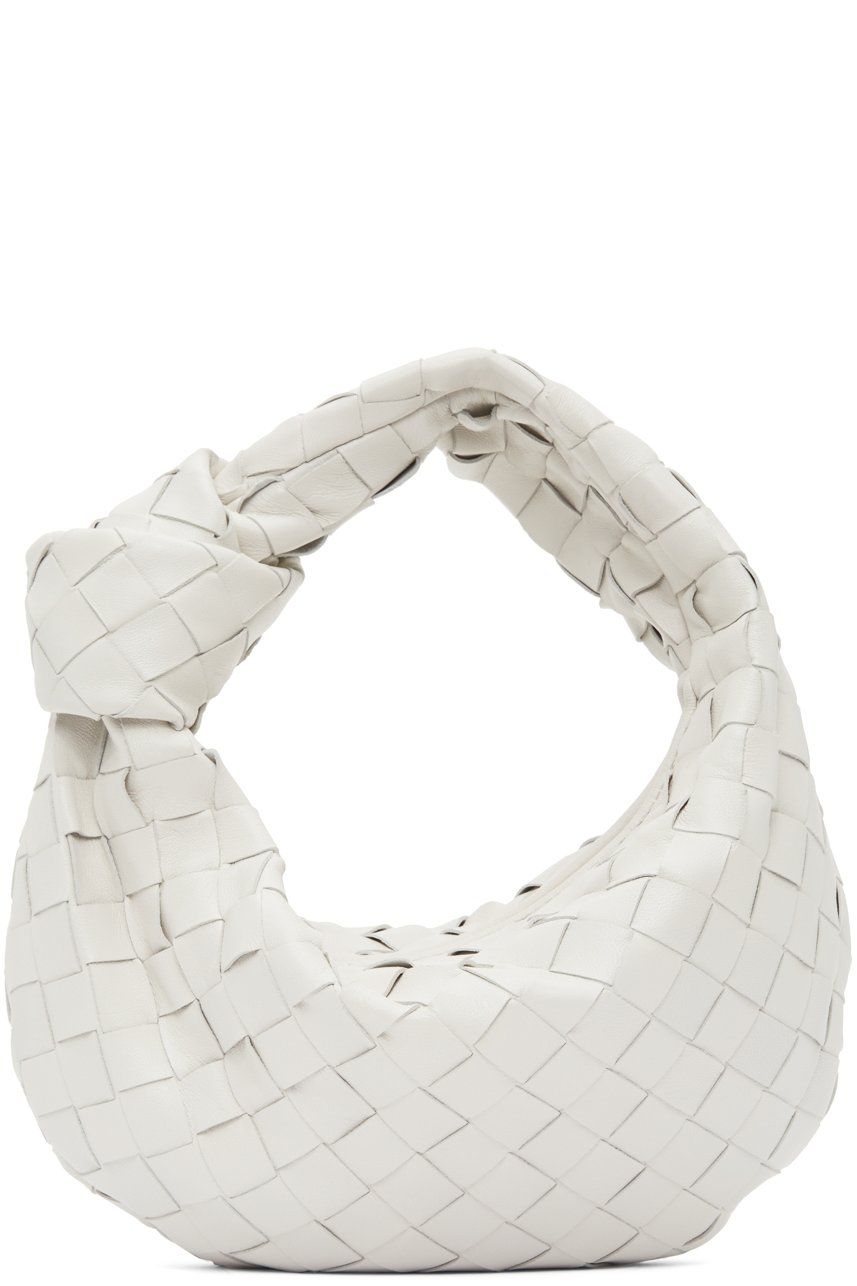 Bottega Veneta - Mini sac Jodie blanc