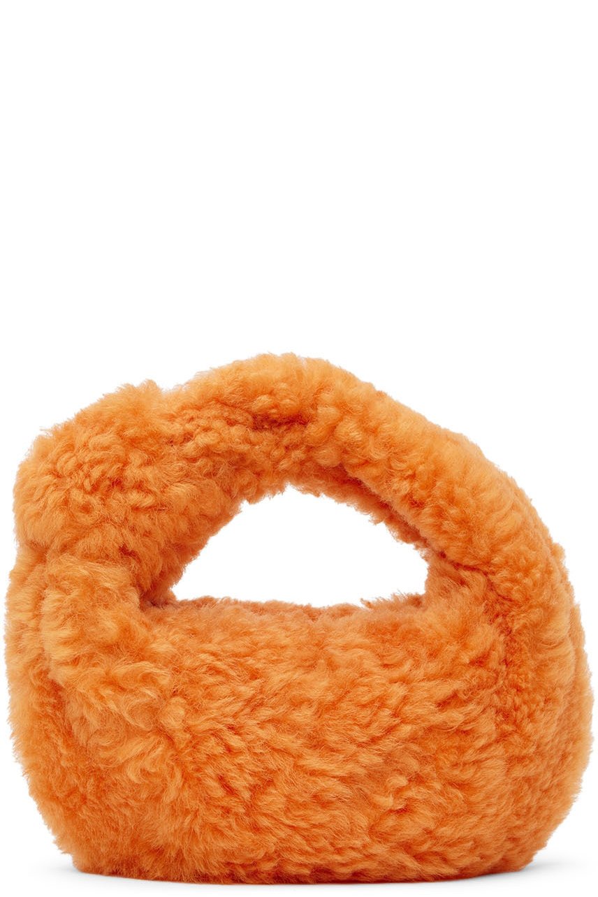 Bottega Veneta - Mini sac Jodie orange