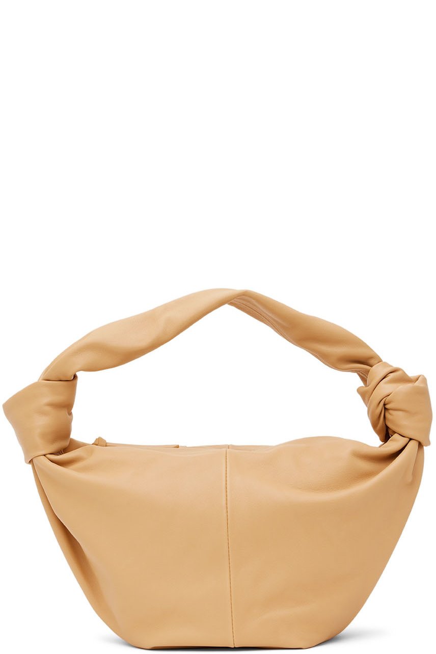 Bottega Veneta - Sac à main beige à double nœud