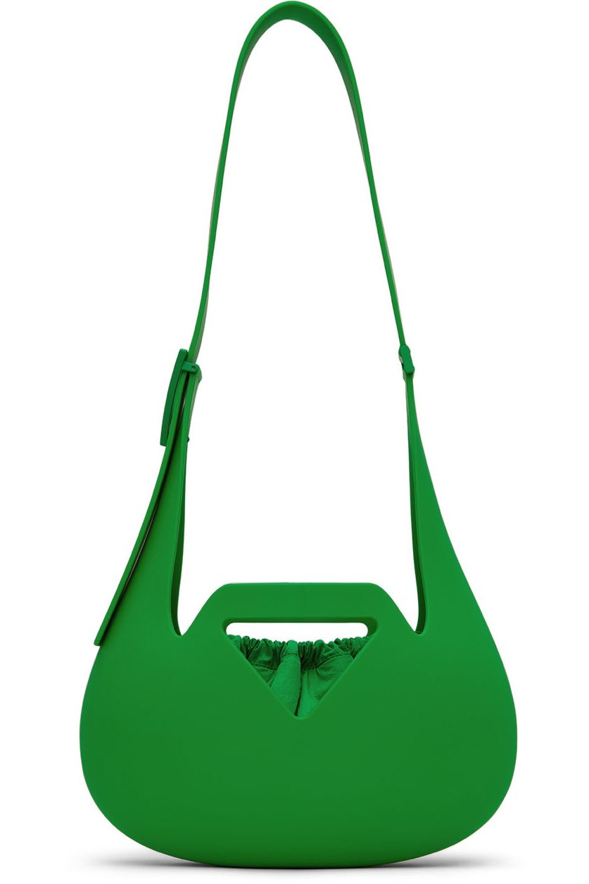 Bottega Veneta - Sac à bandoulière moulé vert