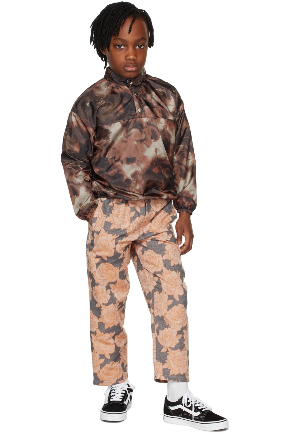 BO(Y)SMANS - Kids Brown Pullover Jacket