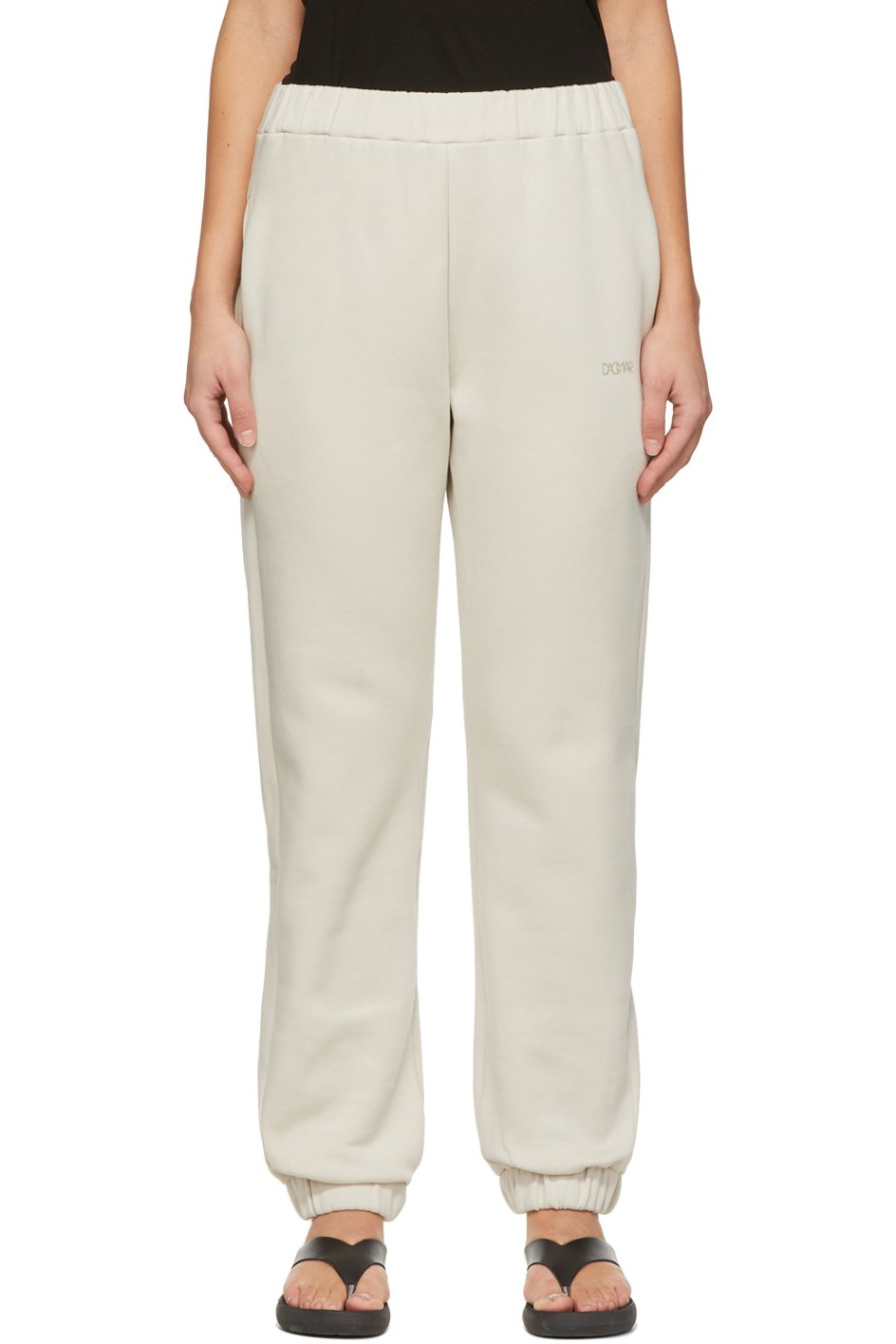 House of Dagmar - Pantalon de survêtement Jam taupe