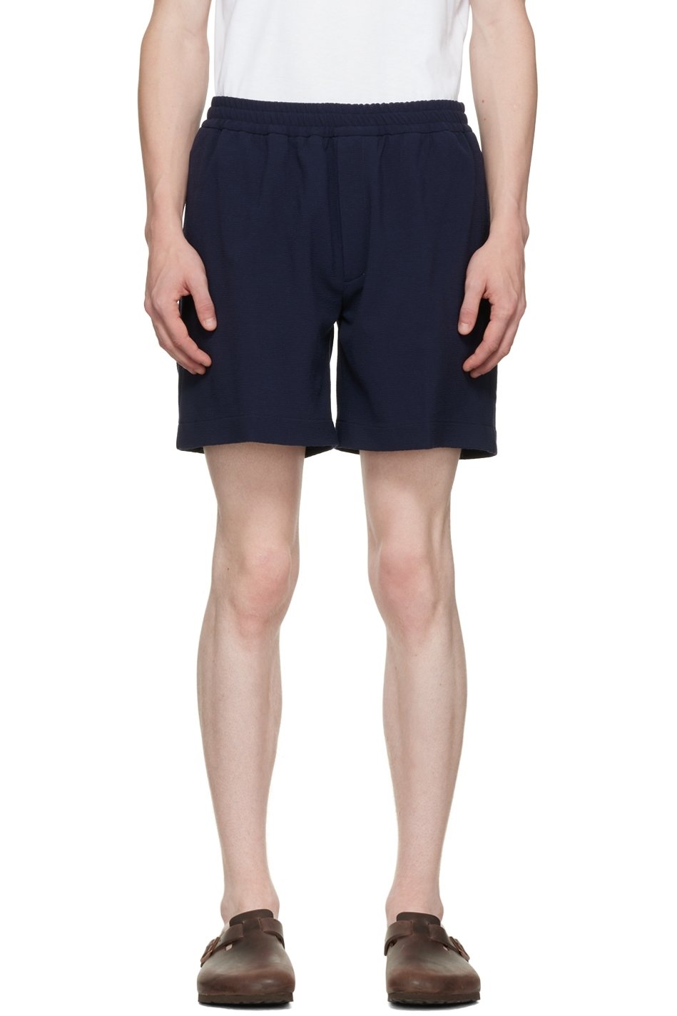 Second/Layer - Navy Madero Boxer Shorts