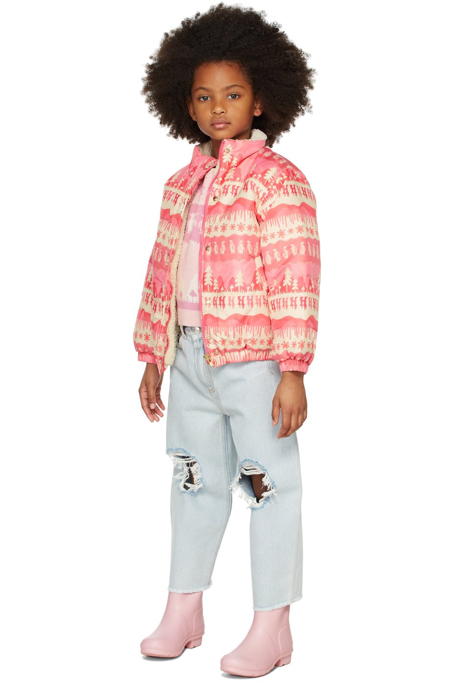 HELMSTEDT - SSENSE Exclusive Kids Pink Maisema Jacket