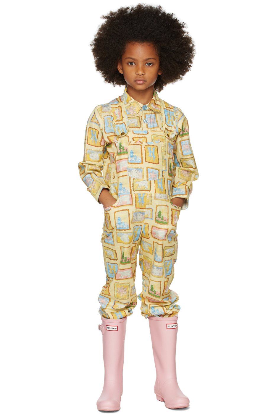 HELMSTEDT - SSENSE Exclusive Kids Yellow Talvi Shirt