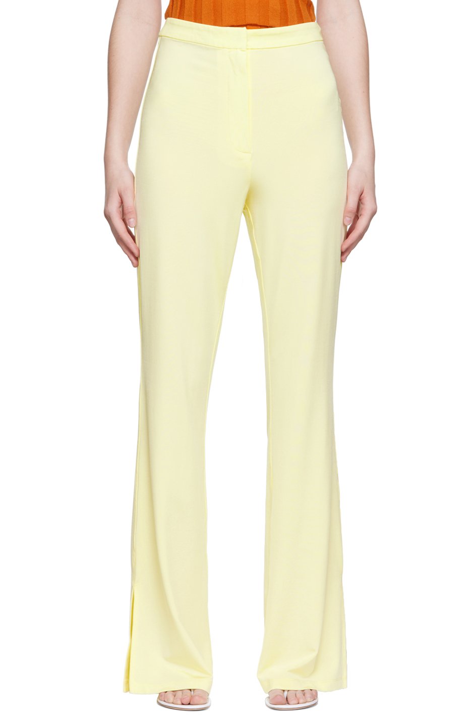 REMAIN Birger Christensen - Pantalon Jessie jaune